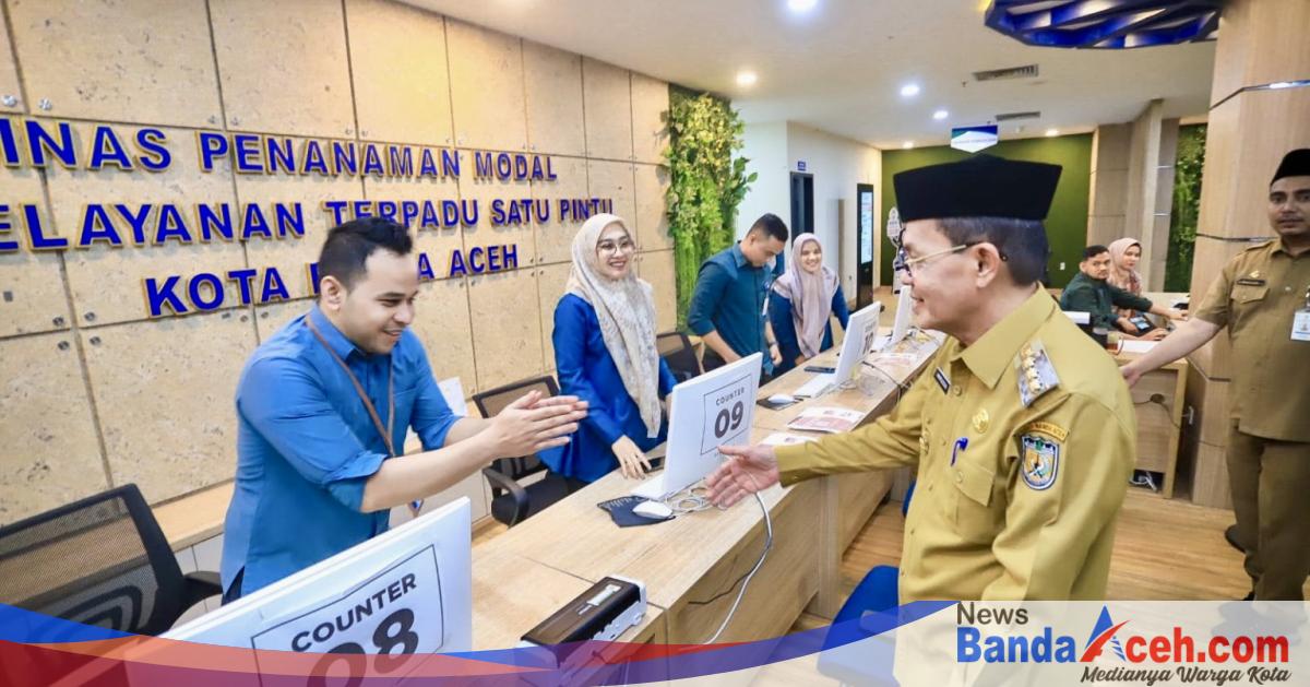 Hari Pertama Masuk Kantor Pj Wali Kota Amiruddin Pastikan Layanan Tetap Maksimal News Banda Aceh