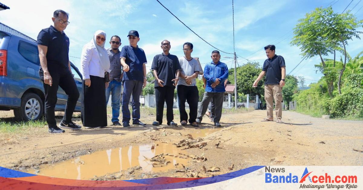 Tinjau Jalan Rusak Di Permukiman Warga Amiruddin Instruksikan Dinas Pupr Segera Perbaiki News